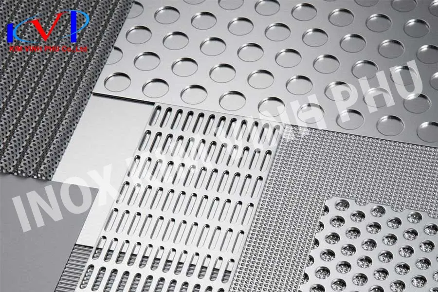 Lưới đục lỗ inox đa dạng hình dạng