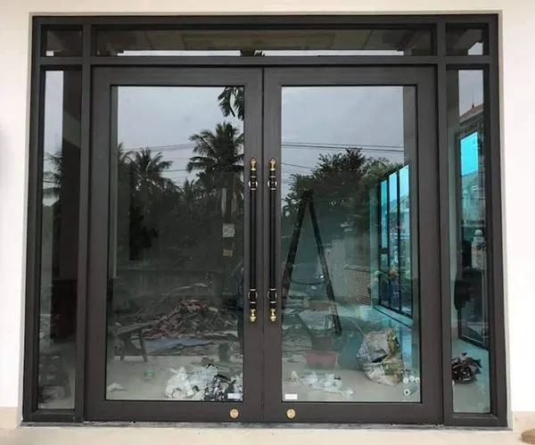 Cửa nhôm Xingfa 2 cánh cho biệt thự, nhà phố