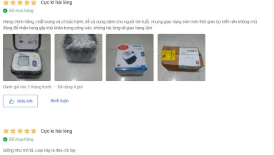 Đánh giá của người dùng về máy đo huyết áp cổ tay Omron HEM-6161