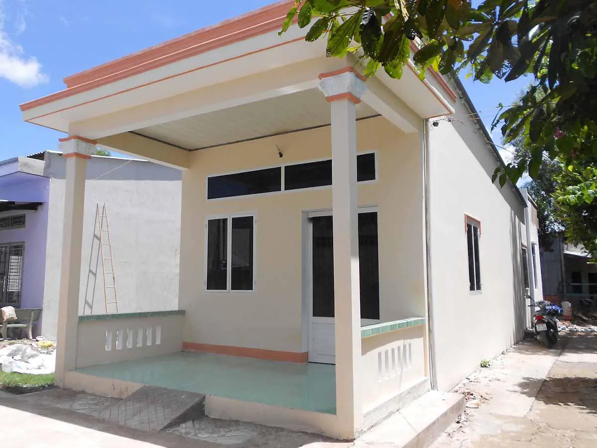 Tuyển tập các mẫu nhà cấp 4 và nhà tiền chế chi phí dưới 100 triệu đồng