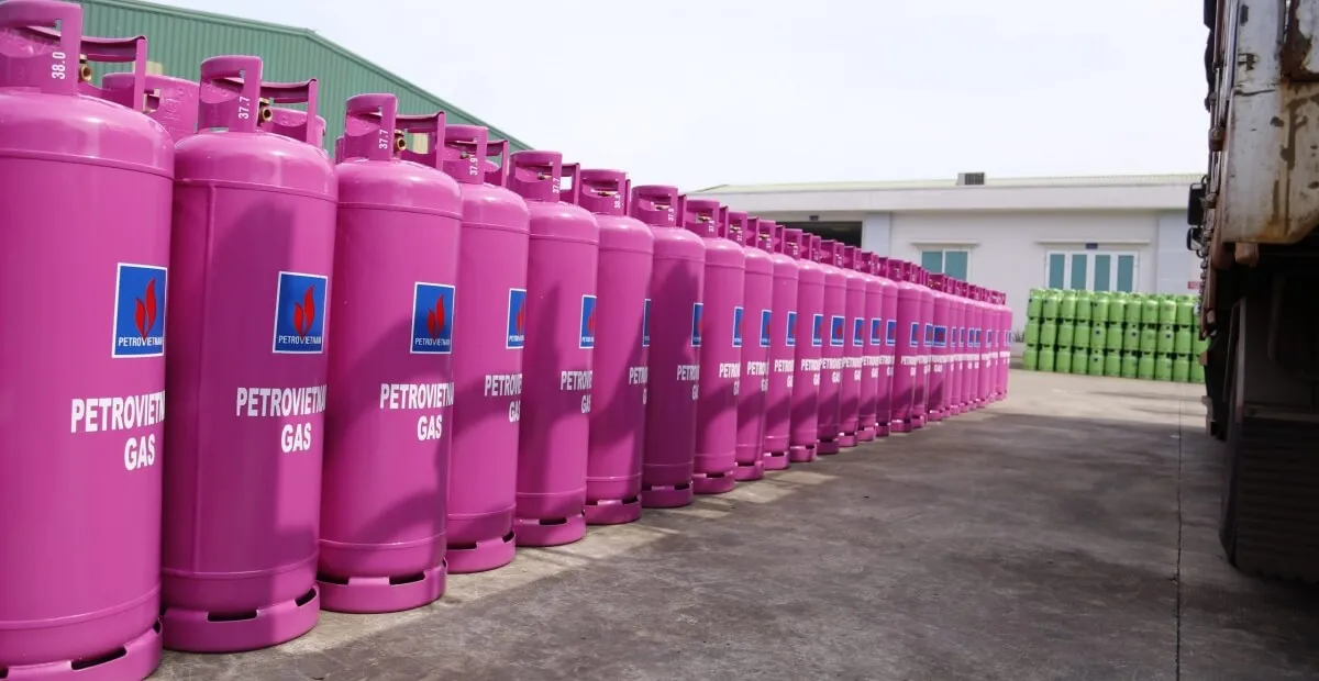 Bảng giá tham khảo vỏ bình gas mới các loại, minh họa thông tin giá.