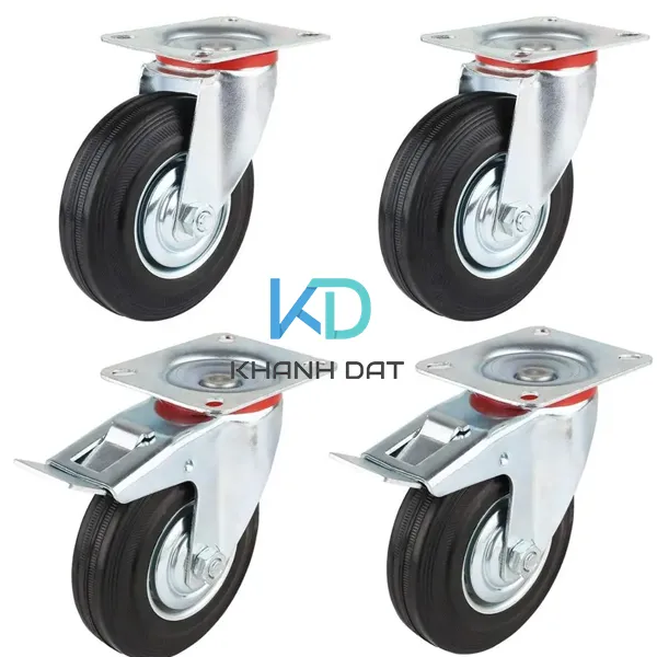 Dây chuyền sản xuất hoặc kho chứa bánh xe cao su đặc chịu lực