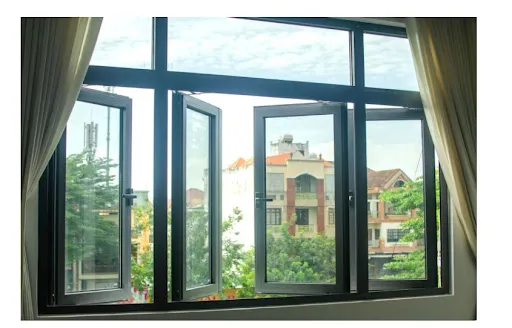 Mẫu cửa nhôm Xingfa hệ 55 đa dạng kiểu dáng