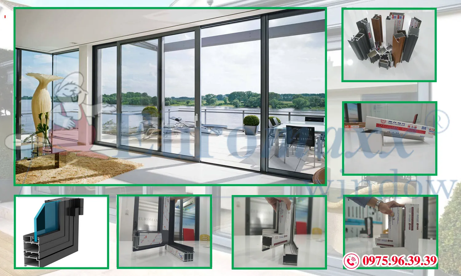 Tổng quan các loại nhôm kính phổ biến trên thị trường Việt Nam