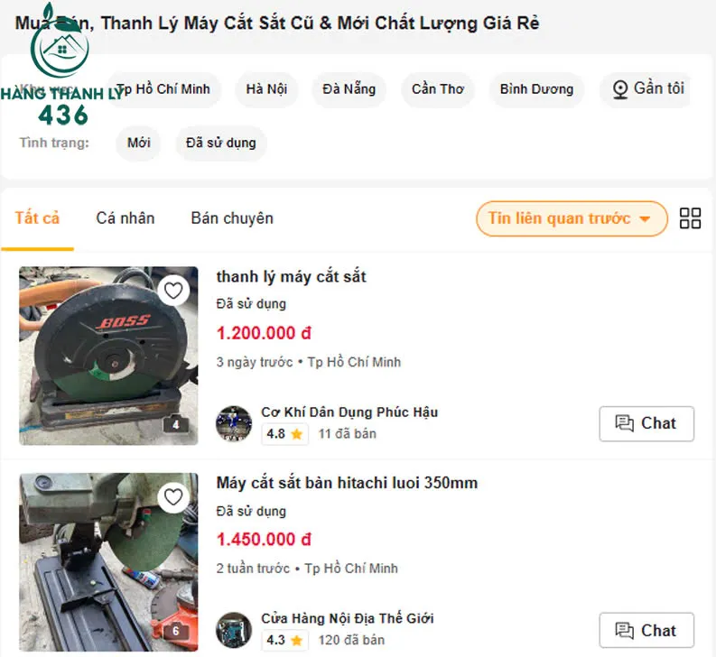 cho-tot-may-cat-sat-cu Top 10+ Ä‐á»‹a Chá»‰ Thanh LÃ½ MÃ¡y Cáº¯t Sáº¯t CÅ© Uy TÃ­n, GiÃ¡ Ráº»
