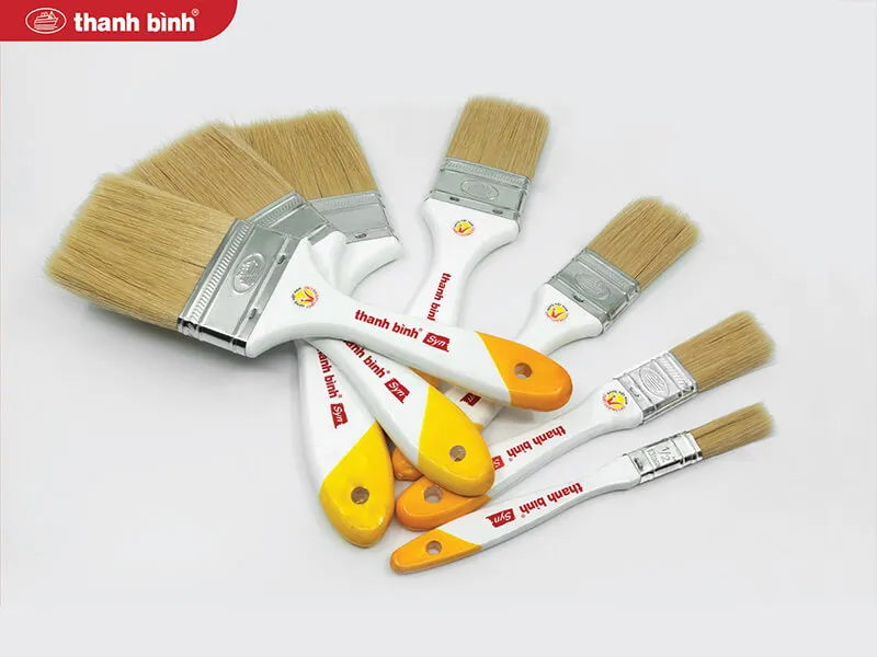 Bộ cọ quét sơn với nhiều kích thước nhỏ
