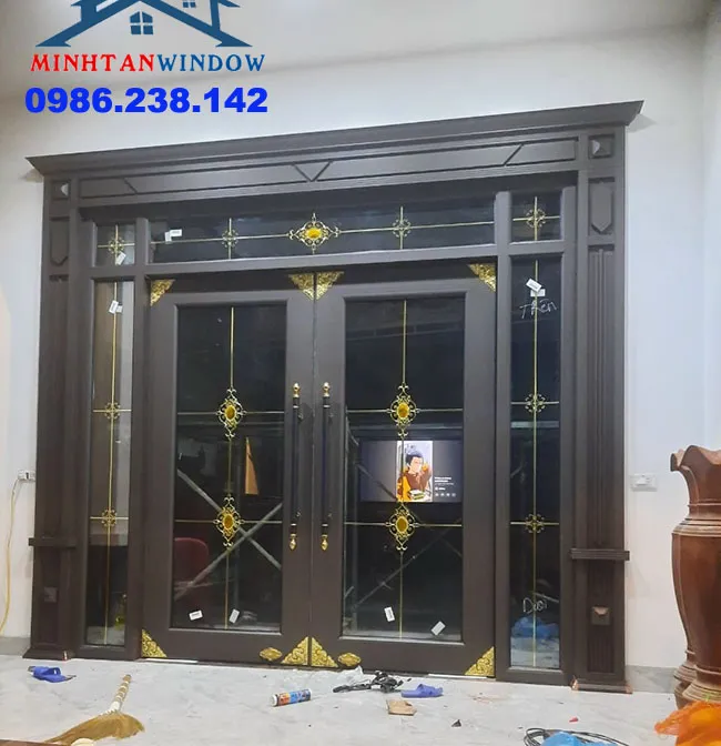 Quy trình lắp đặt cửa nhôm kính 4 cánh