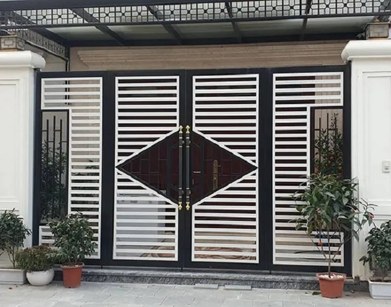 Nhược điểm cửa cổng gập 4 cánh