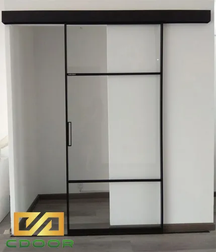 Cửa lùa 1 cánh nhà vệ sinh hệ Slim hiện đại