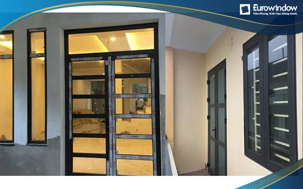 Cá»­a nhÃ´m chia Ã´ Ä‘á»‘ ngang 2 cÃ¡nh