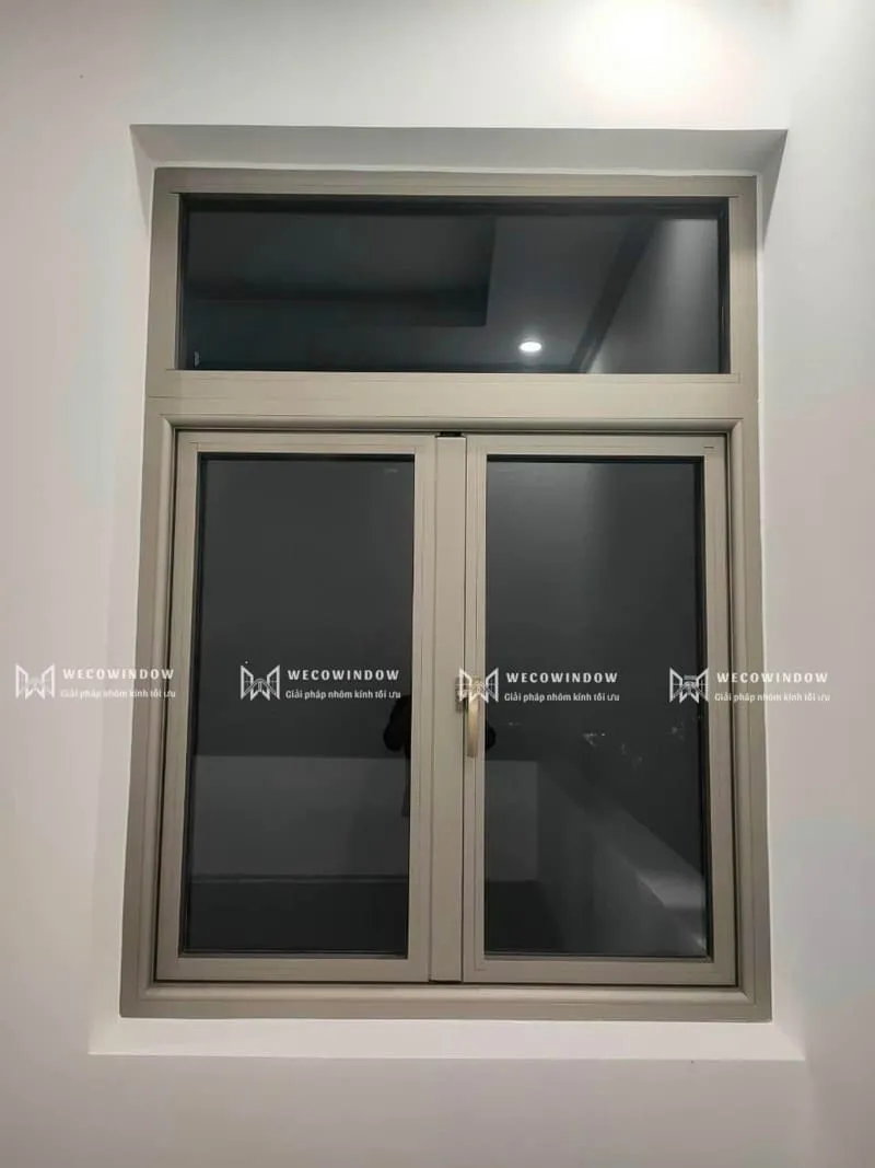 Cửa sổ nhôm kính được làm từ chất liệu tốt nên có độ bền cao, được khách hàng ưa chuộng.