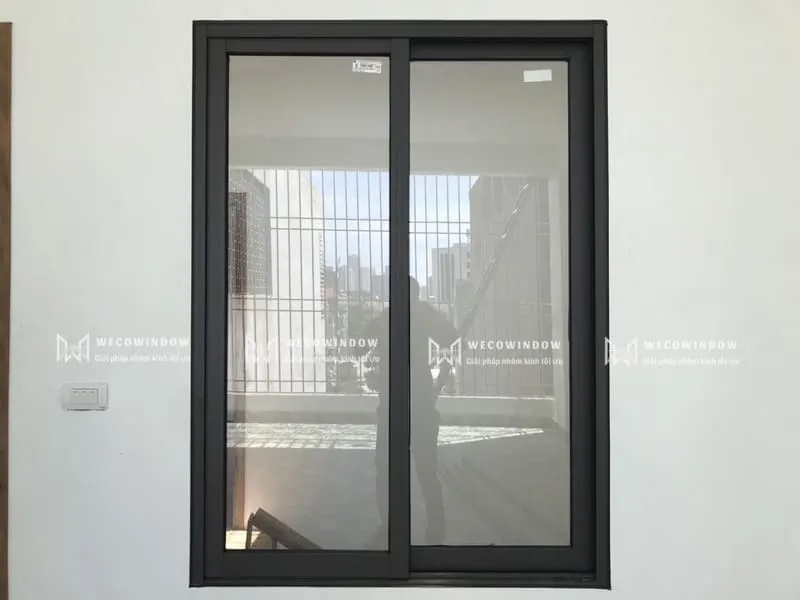 Máº«u cá»­a sá»• nhÃ´m kÃ­nh lÃ¹a 2 cÃ¡nh. 