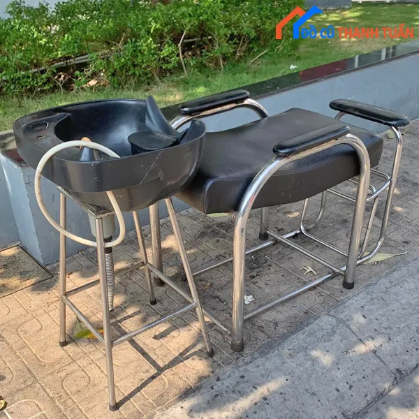 Ghế gội đầu thanh lý kiểu dáng nhỏ gọn cho tiệm tóc
