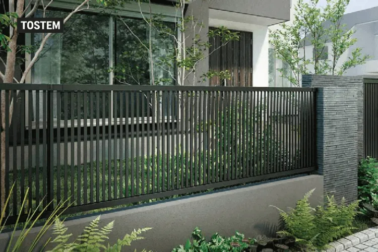 Hàng rào Fence AB nhôm hợp kim hiện đại