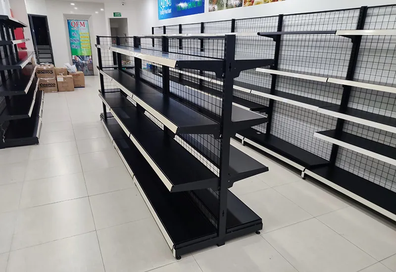 Các loại kệ siêu thị và tạp hóa thanh lý chất lượng cao