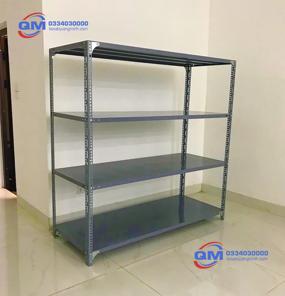 Kệ sắt V lỗ 4 tầng đa năng
