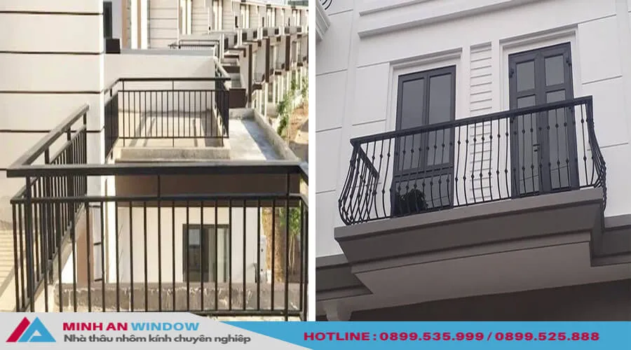 Minh An Window thi công trọn gói lan can sắt sơn tĩnh điện giá tốt