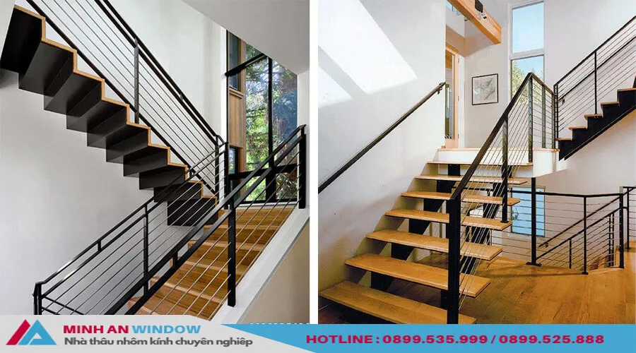 Minh An Window thi công trọn gói lan can sắt sơn tĩnh điện giá tốt