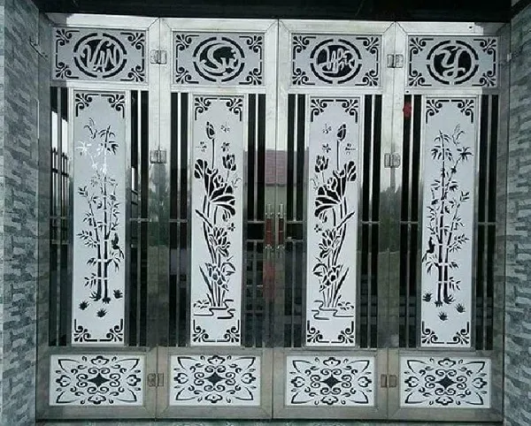 mẫu cửa cổng cnc inox