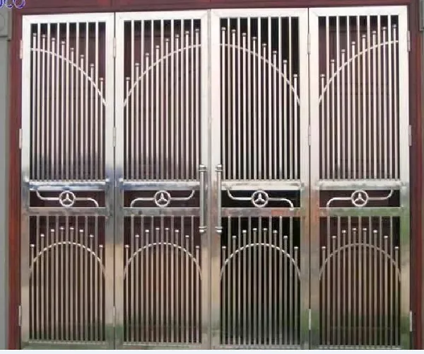 Mẫu cửa cổng inox 3034 đẹp