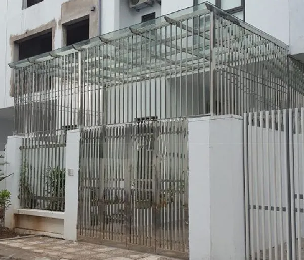 mẫu cửa cổng rào inox