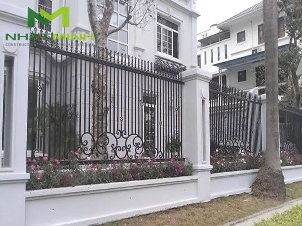 Ưu điểm hàng rào sắt mạ kẽm bền vững