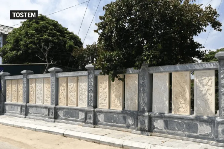 Mẫu tường rào đẹp hiện đại