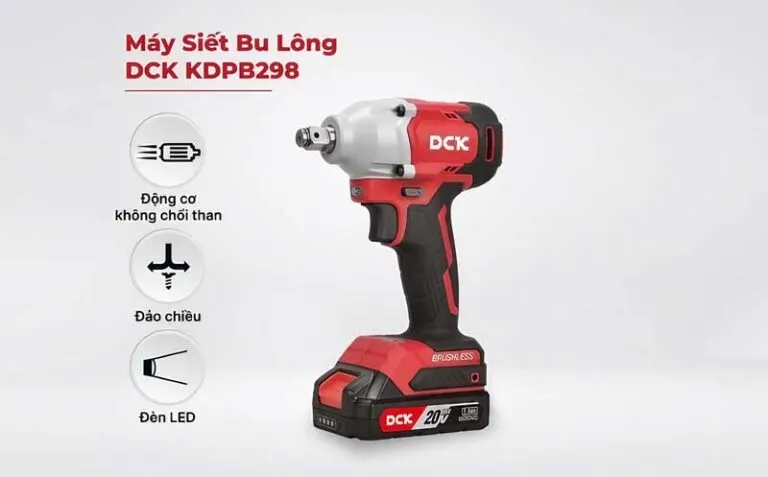 Máy siết bu lông dùng pin Li-ion 20V KDPB298 – DCK (TYPE FK/Z)