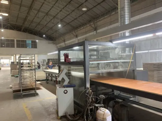Máy phun sơn nhận dạng kích thước
