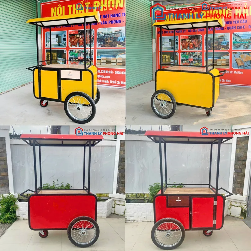 Địa chỉ mua bán xe đẩy bán hàng rong cũ