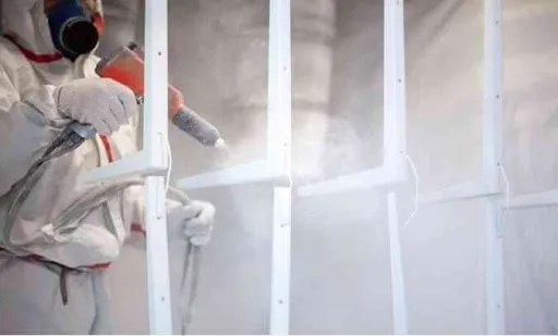 Bột sơn tĩnh điện và bề mặt được sơn