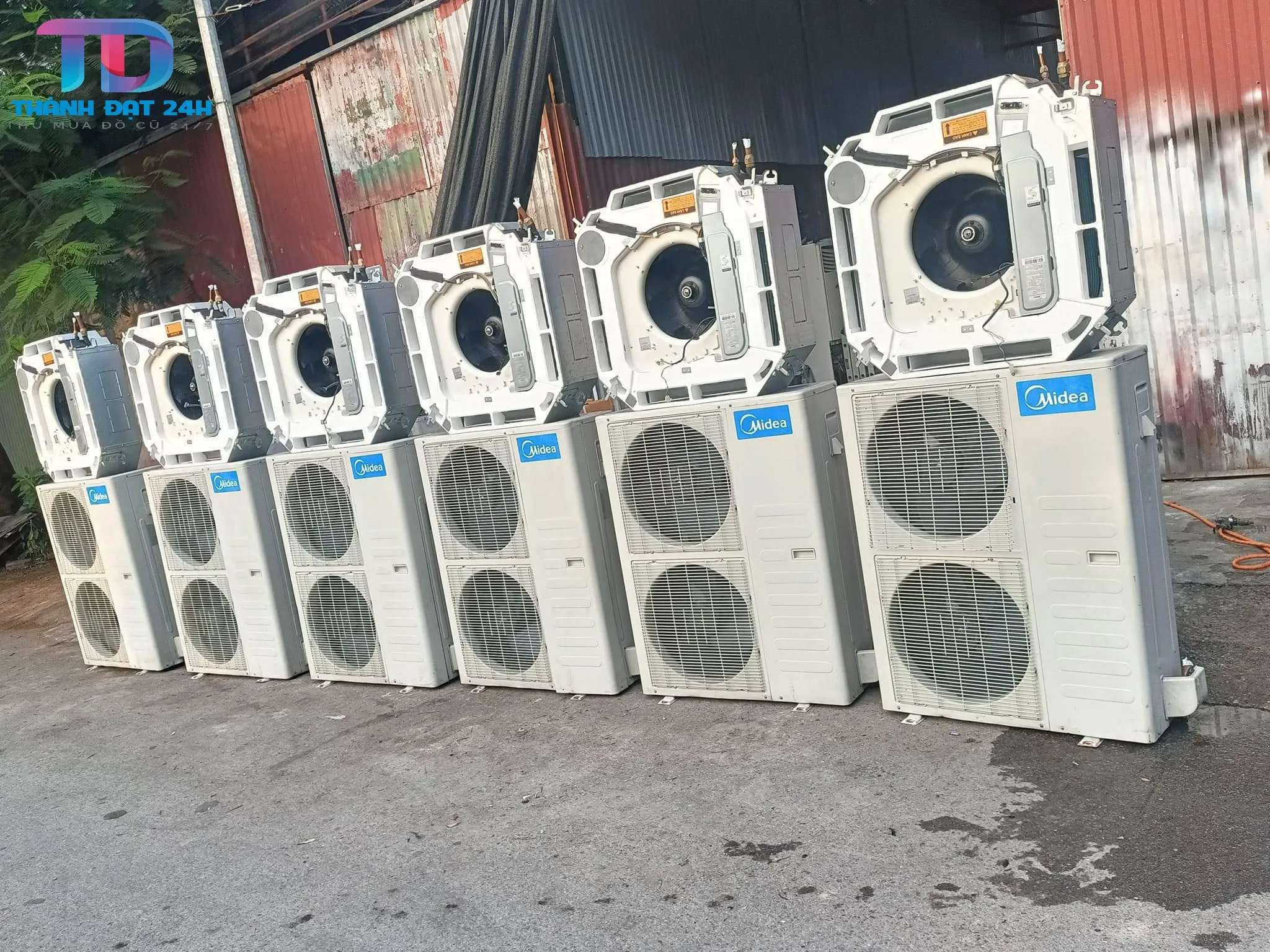 Thu mua điều hòa âm trần cũ Thành Đạt