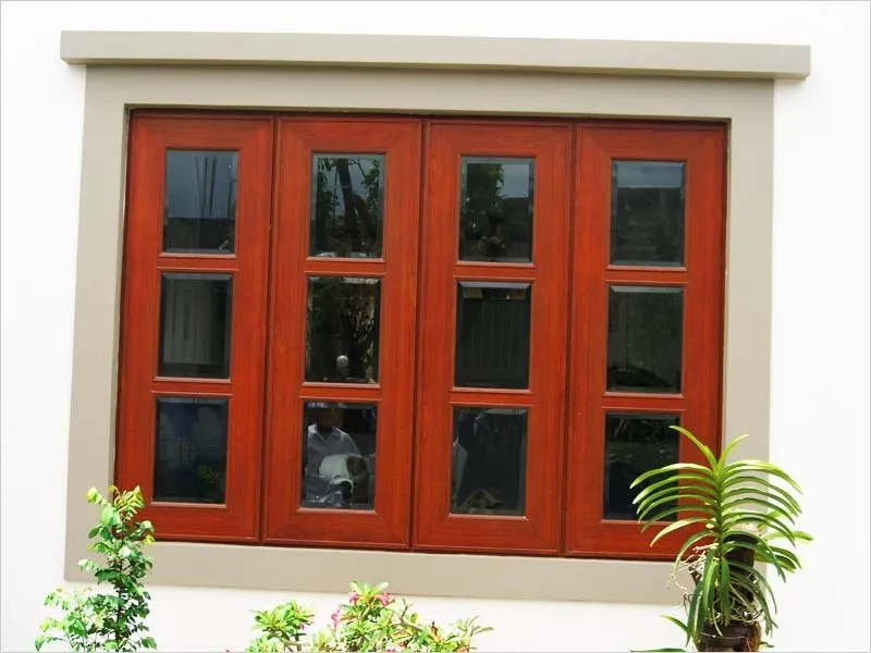 Mẫu cửa sổ 4 cánh đơn giản phù hợp nhiều không gian
