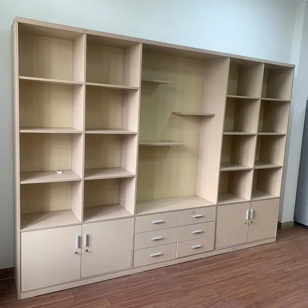 Tủ kệ hồ sơ gỗ MDF dài 3m