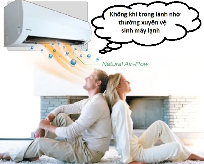 Thiết bị điều hòa sạch sẽ mang đến không khí trong lành cho cả gia đình