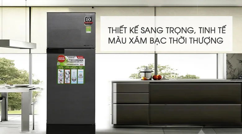 Thiết kế tủ lạnh Sharp SJ-X196E-DSS