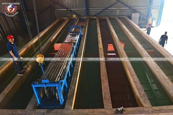 Buồng xử lý - khử sạch dầu mỡ