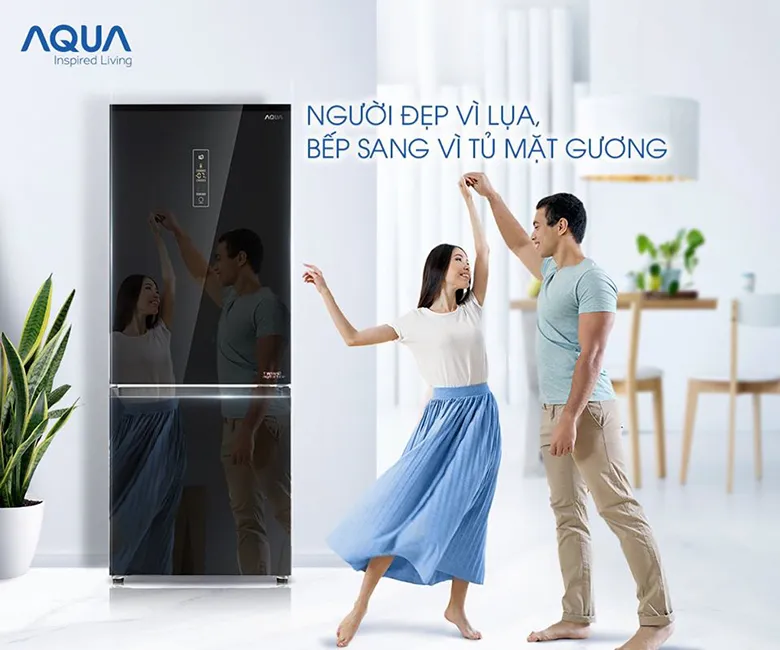 Tủ lạnh Aqua - Thiết kế đa dạng và sang trọng
