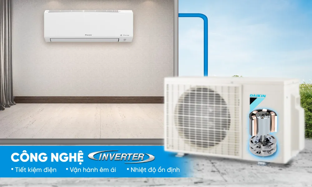 Công nghệ Inverter tiết kiệm năng lượng hiệu quả