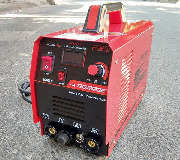 Hình ảnh máy hàn Tig Hồng Ký HK 200E