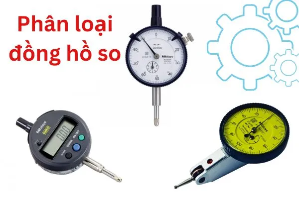 3 loại đồng hồ so có sẵn tại Metrotech