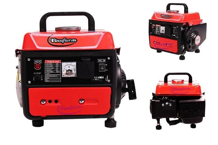 Máy phát điện công suất nhỏ thường có trọng lượng nhẹ
