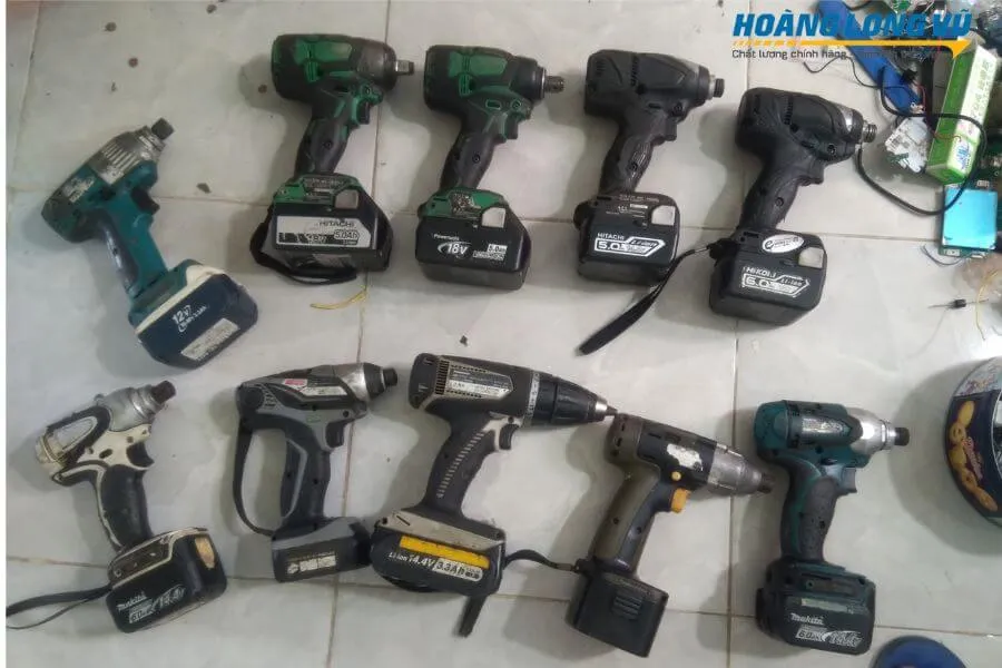 Máy siết bu lông hàng Nhật bãi