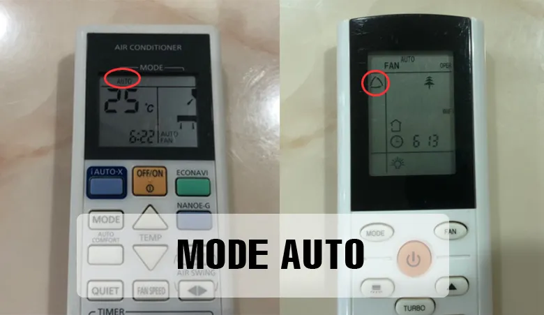 Mode AUTO của điều hòa