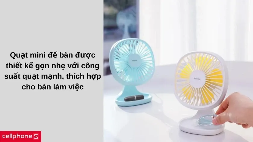 Quạt mini để bàn