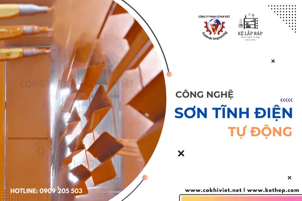Sơn tĩnh điện - lớp phủ đồng nhất và bền vững