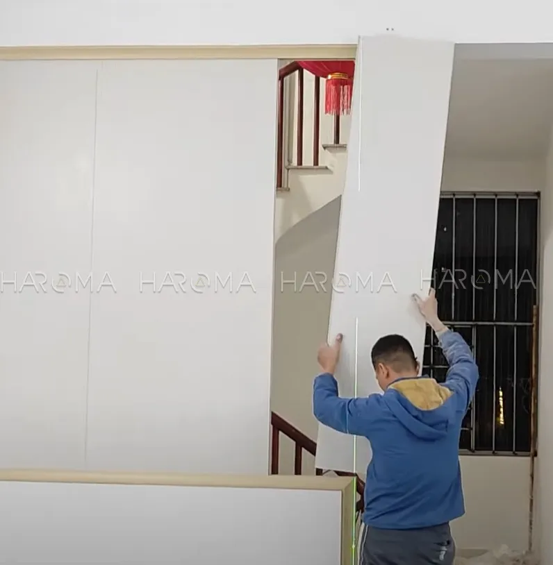 Tấm nhựa làm vách ngăn phòng