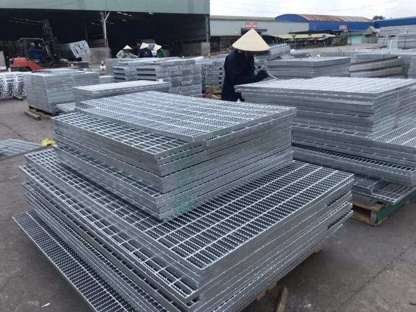 Tấm sàn grating mạ kẽm