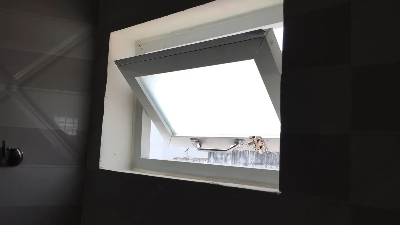 Mẫu cửa sổ lật cho nhà vệ sinh