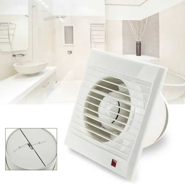 Cửa sổ ngang hiện đại giúp thông gió nhà vệ sinh